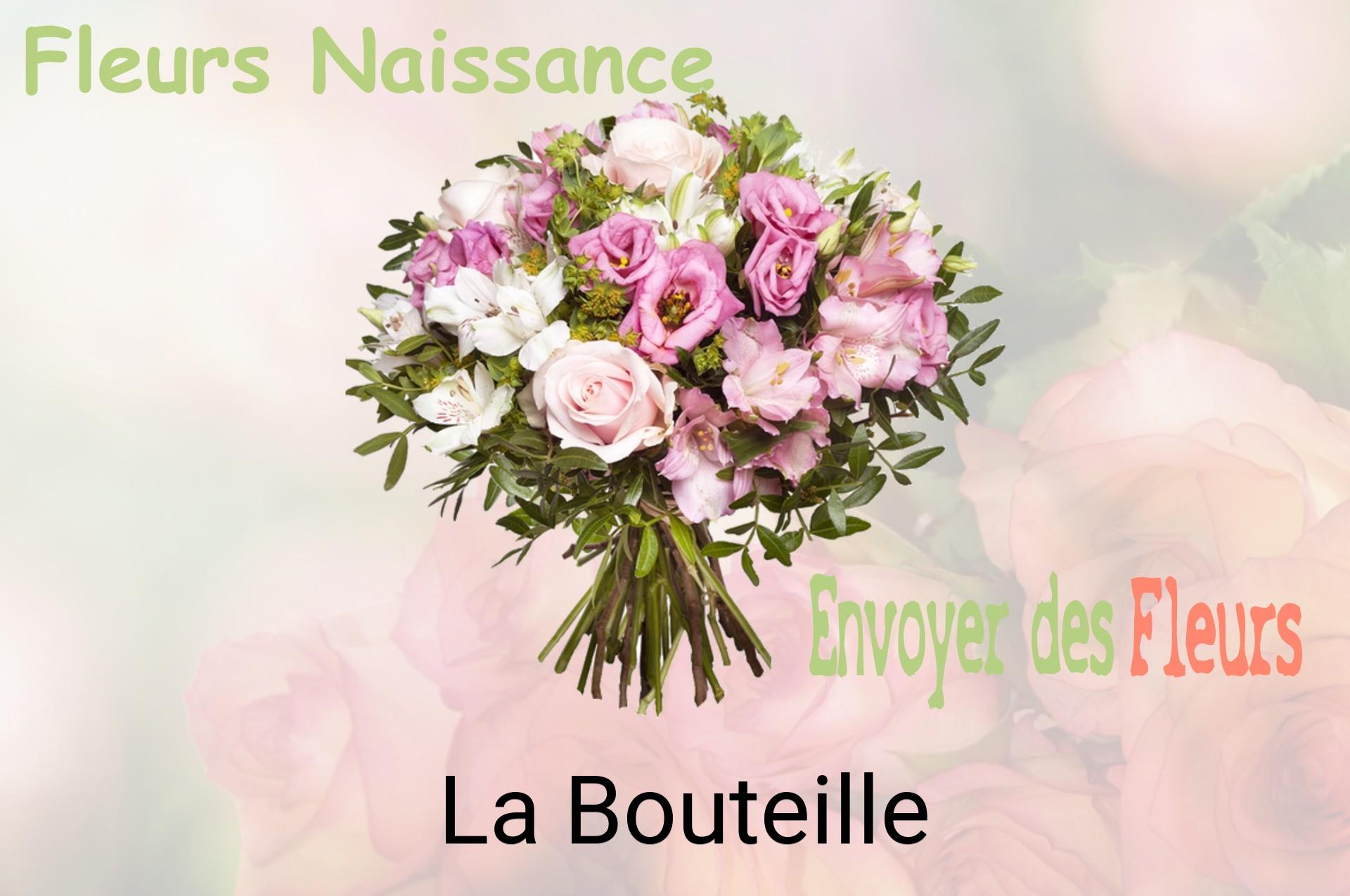 Bouquet de fleurs de naissance livré à La Bouteille