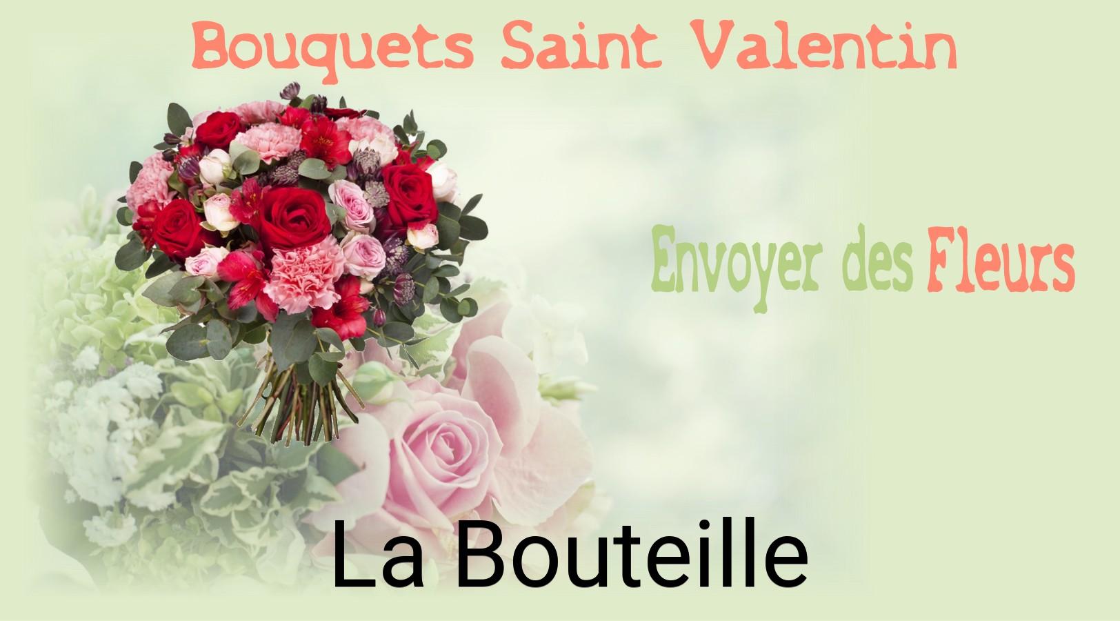 Roses de Saint-Valentin livrées à La Bouteille